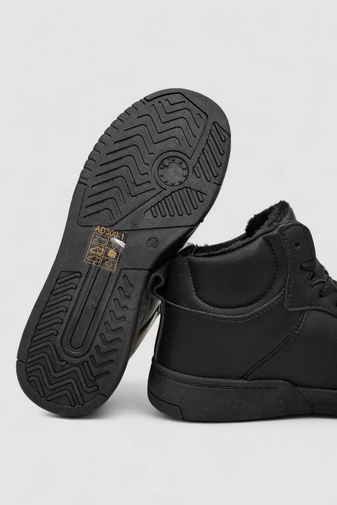 Купить Кроссовки женские зимние на меху  -уценка, цвет черный, 248RAD300-U - Фото №5