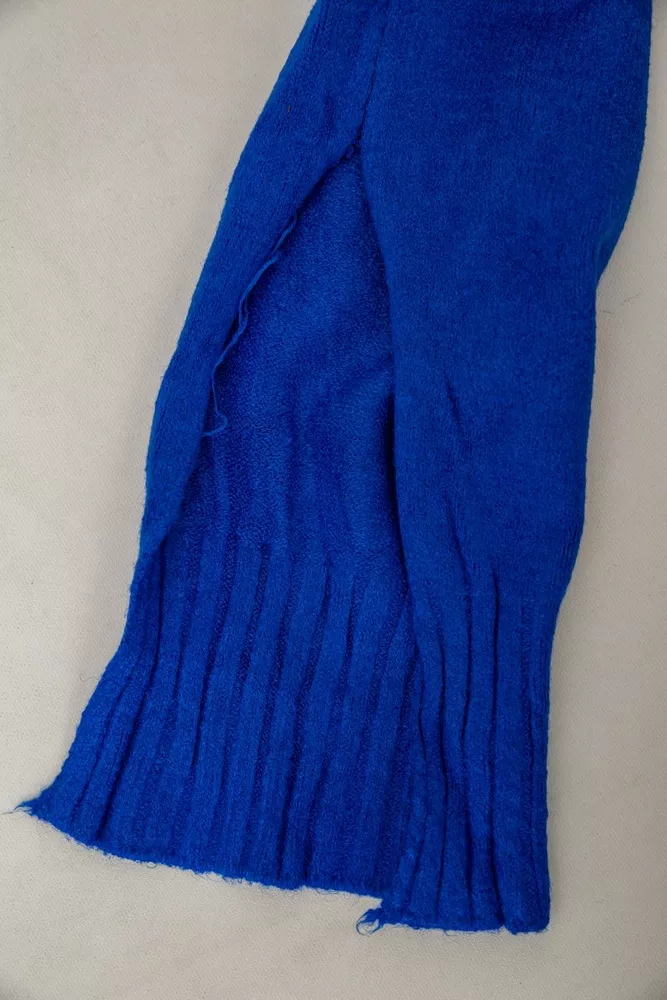 Купить Кофта женская однотонная  -уценка, цвет электрик, 244R2028-U-3 - Фото №5