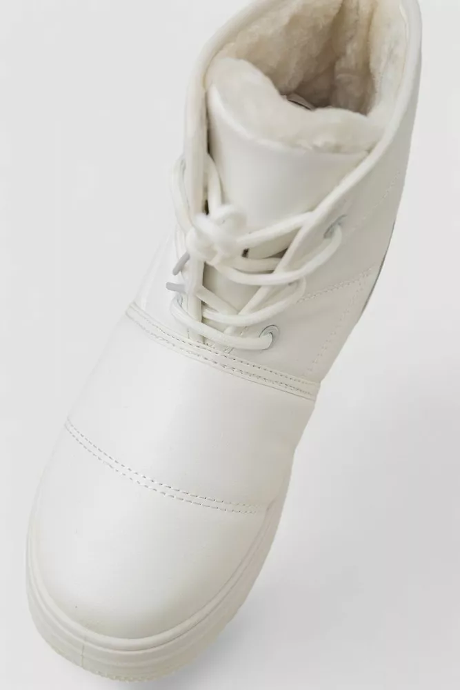 Купити Черевики зимові жіночі на хутрі  -уцінка, колір білий, 248RAM017-U-4 оптом - Фото №3