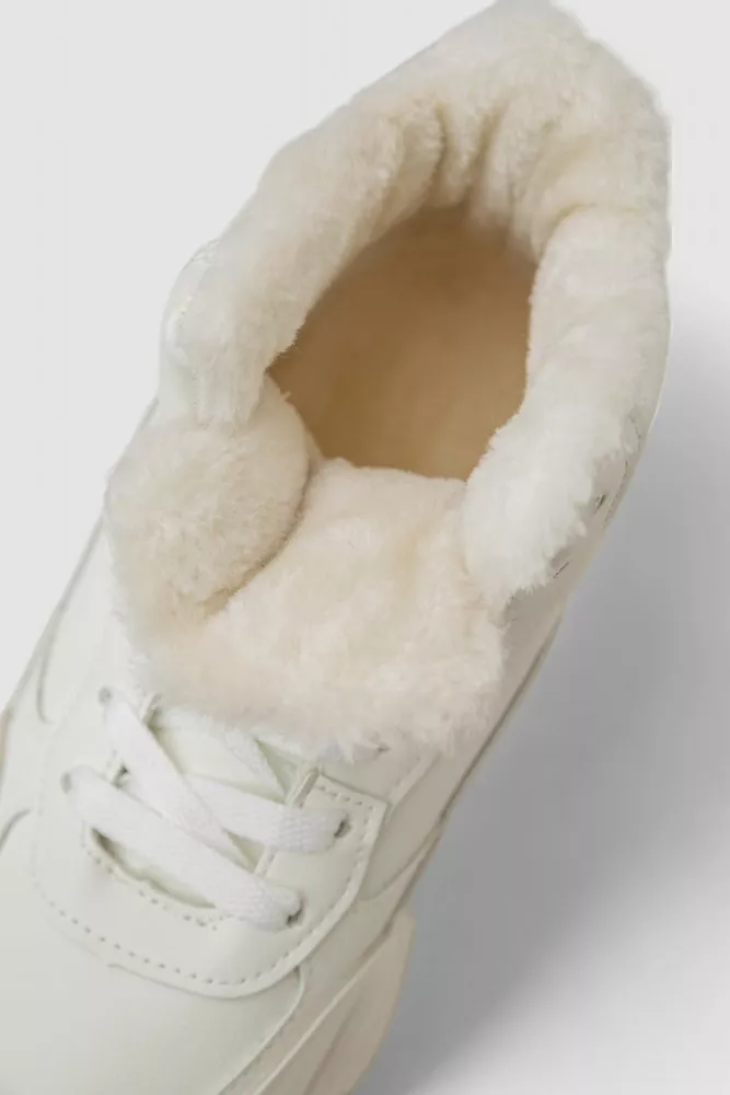 Купити Кросівки жіночі зимові на хутрі  -уцінка, колір білий, 248RDM08-U оптом - Фото №6