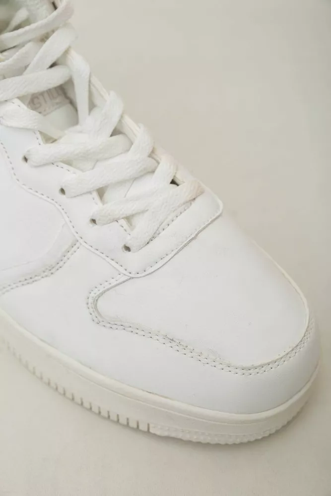 Купить Кроссовки мужские зимние на меху  -уценка, цвет белый, 248RCX698-U-4 - Фото №8