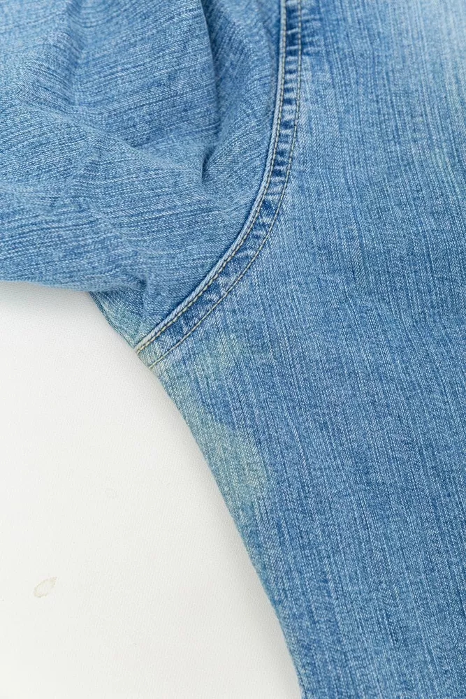 Купить Куртка джинсовая женская  -уценка, цвет голубой, 201R55-055-U-125 - Фото №6