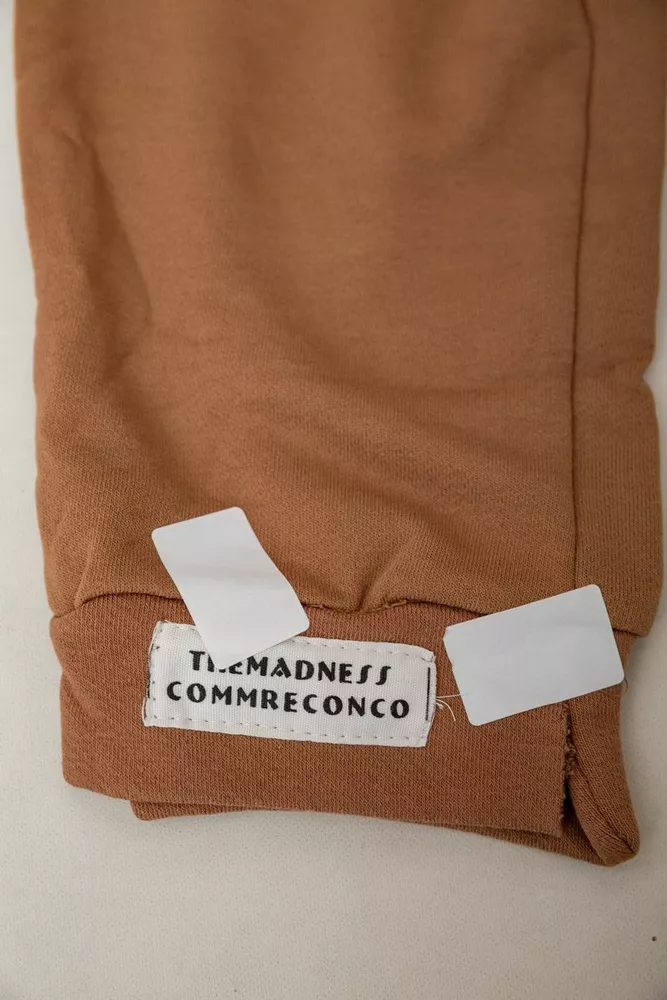 Купить Спорт штаны женские демисезонные  -уценка, цвет коричневый, 226R027-U-5 - Фото №7