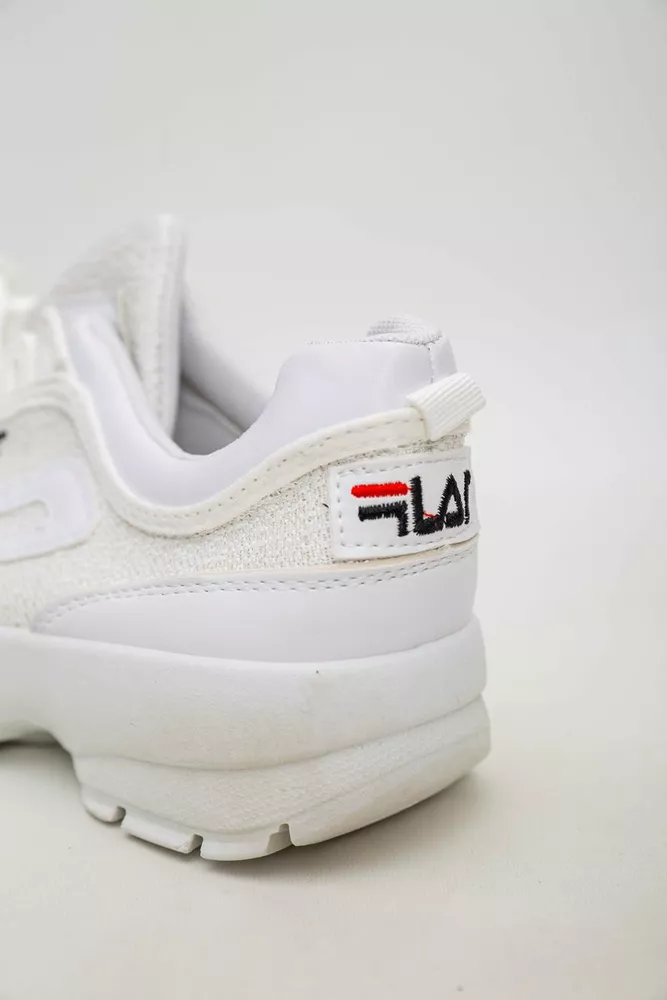 Купити Кросівки жіночі текстиль  -уцінка, колір білий, 243R001-U - Фото №5