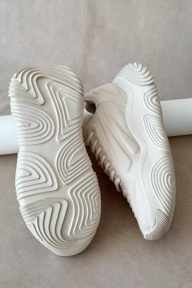 Купити Кросівки жіночі  -уцінка, колір бежевий, 248RCX1260-U оптом - Фото №5