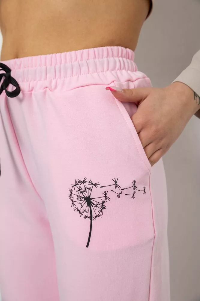 Купити Спортивні штани жіночі  -уцінка, колір рожевий, 238R121-U - Фото №5