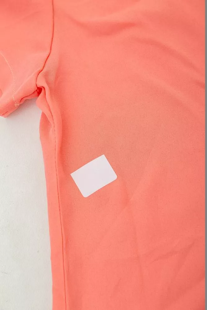 Купити Блуза однотонна  -уцінка, колір персиковий, 230R112-U-8 оптом - Фото №6