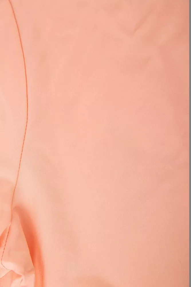 Купить Блуза классическая однотонная  -уценка, цвет персиковый, 230R1110-U-36 - Фото №6