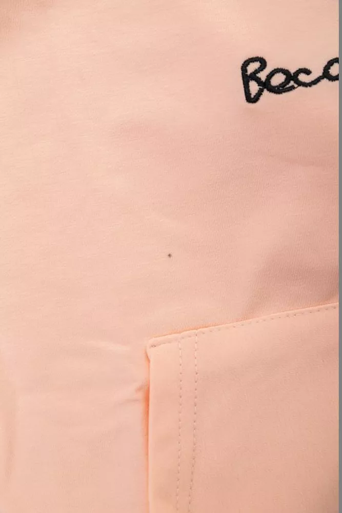 Купить Спортивный костюм женский двухнитка  -уценка, цвет персиковый, 214R1419-002-U-12 - Фото №7