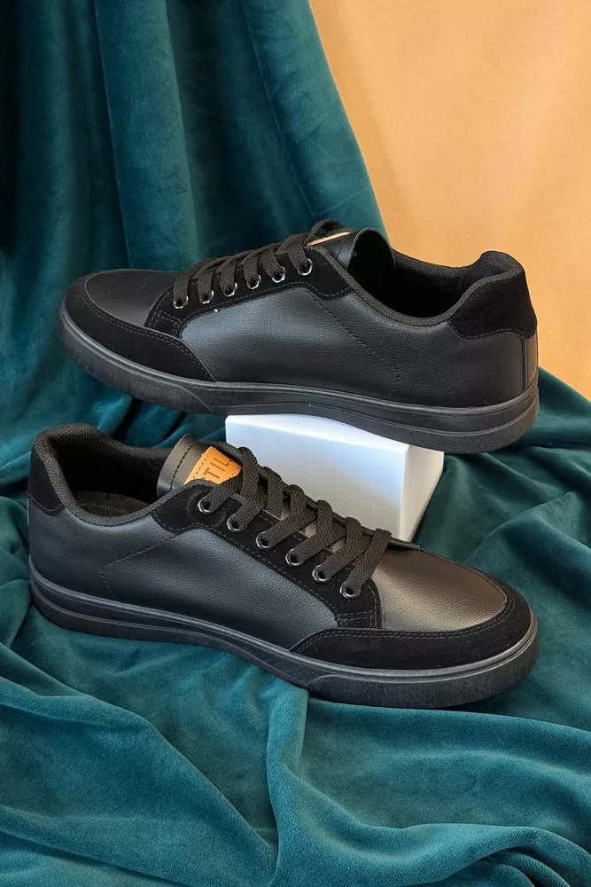 Купить Кеды мужские, цвет черный, 248RR200-1R - Фото №4