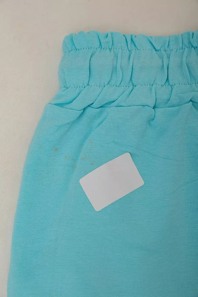 Купить Спортивный костюм женский двухнитка  -уценка, цвет голубой, 214R1419-007-U-13 - Фото №6