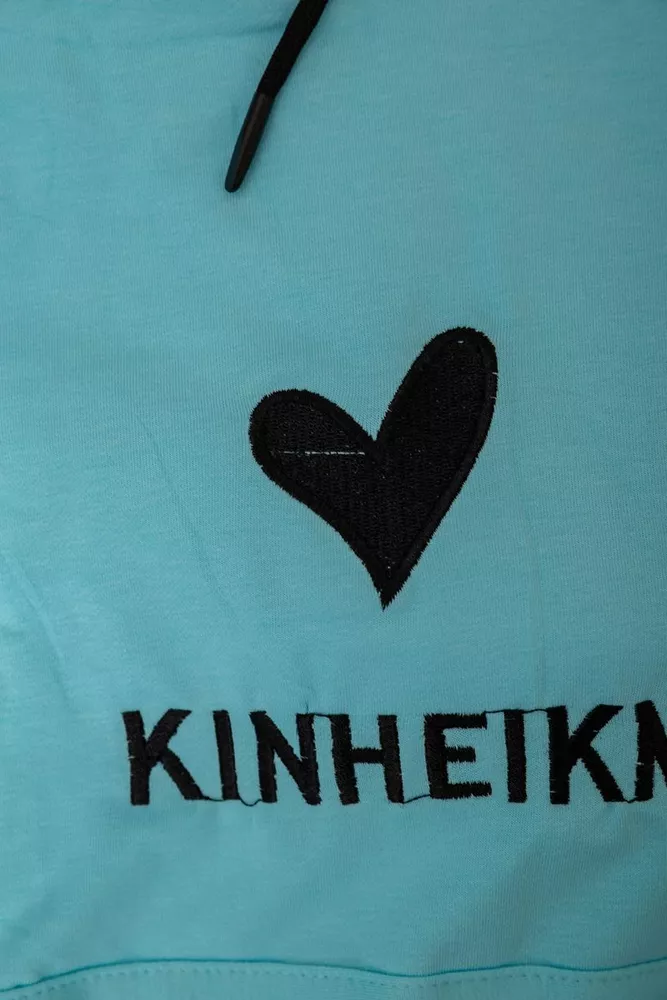 Купити Спортивний костюм жіночий двонитка  уцінка, колір блакитний, 214R1419-007-U-14 - Фото №7