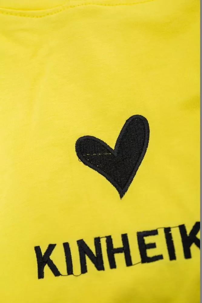 Купить Спортивный костюм женский двухнитка  -уценка, цвет желтый, 214R1419-007-U-43 - Фото №7