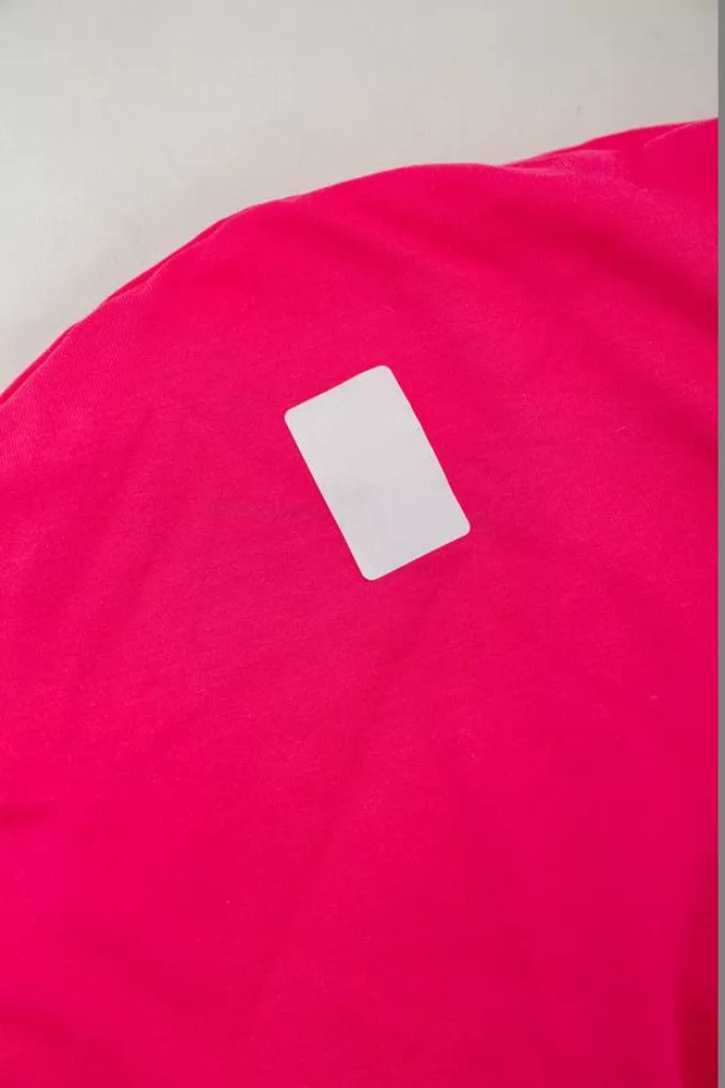 Купити Спортивний костюм жіночий двонитка  -уцінка, колір рожевий, 214R1419-001-U-26 - Фото №6