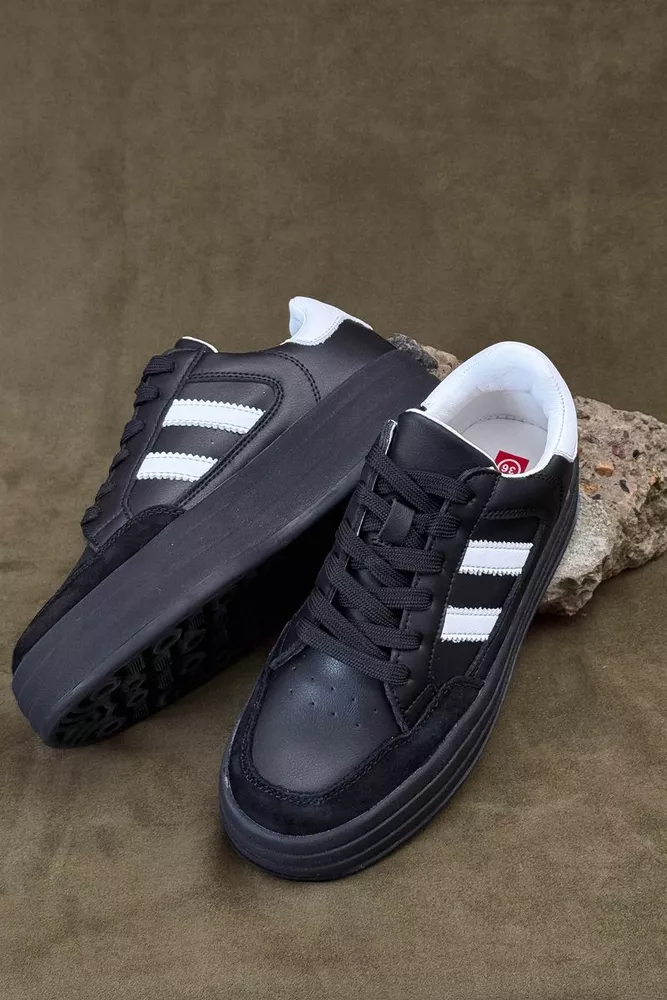 Купить Кроссовки женские демисезонные, цвет черный, 248RCX1590 - Фото №2