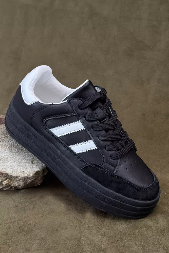 Купить Кроссовки женские демисезонные, цвет черный, 248RCX1590 - Фото №3