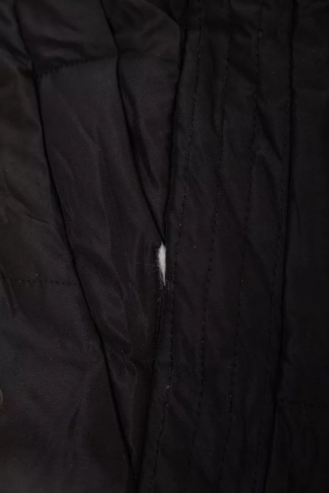 Купить Пуховик женский зимний  -уценка, цвет черный, 243R8810-U-2 - Фото №10