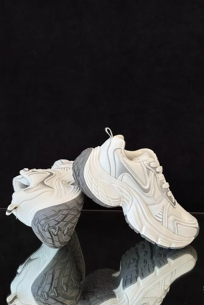 Купить Кроссовки женские демисезонные, цвет белый, 248RCX1520 - Фото №4