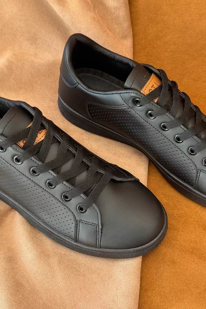 Купити Кеди чоловічі, колір чорний, 248RR226 - Фото №2