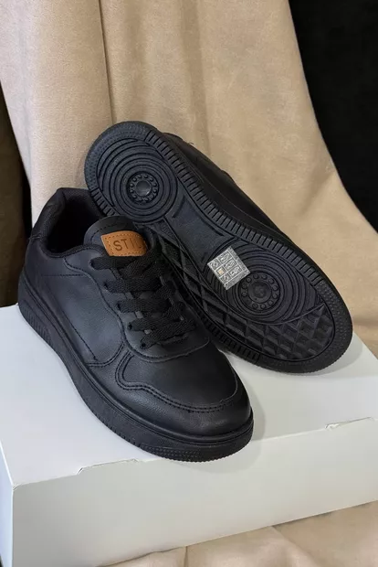 Кеды женские, цвет черный, 248RR93