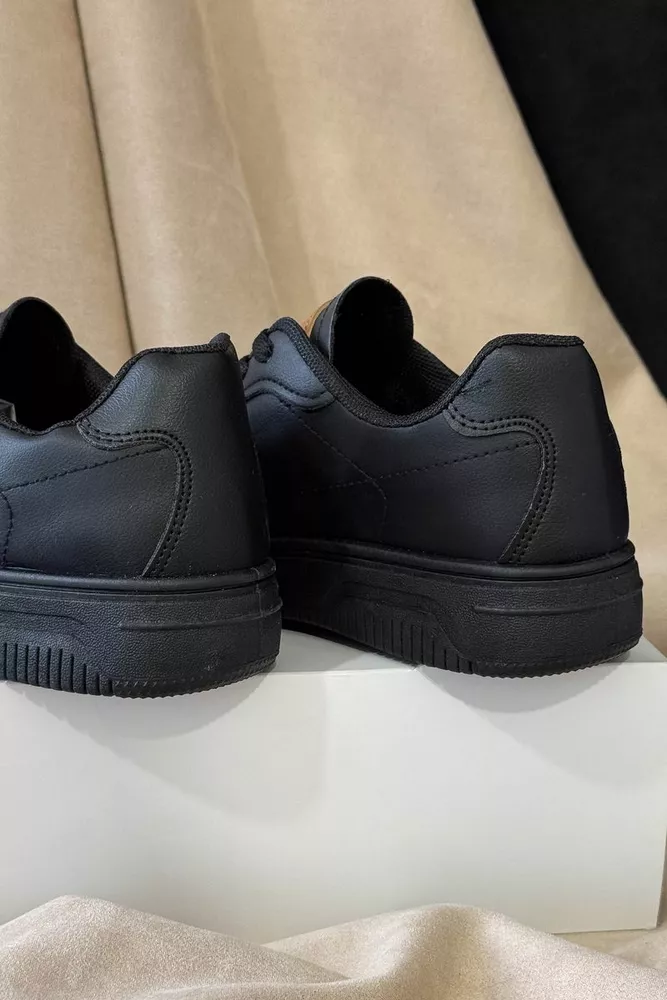 Купити Кеди жіночі, колір чорний, 248RR93 - Фото №4