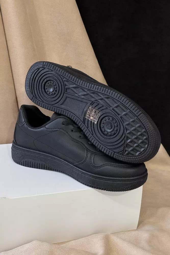 Купити Кеди жіночі, колір чорний, 248RR93 - Фото №5