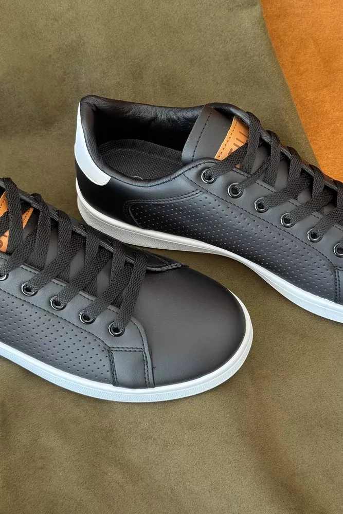 Купить Кеды мужские, цвет черно-белый, 248RR226 - Фото №2