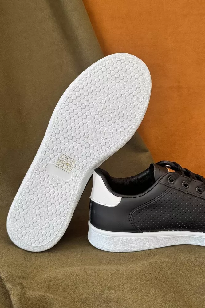 Купить Кеды мужские, цвет черно-белый, 248RR226 - Фото №5