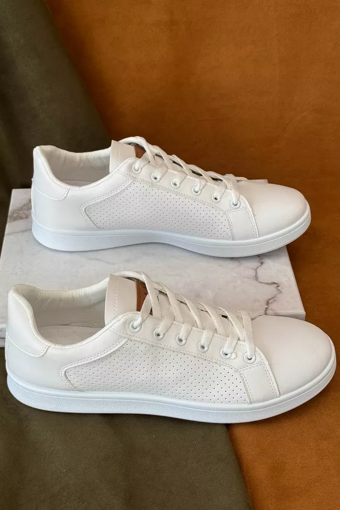 Купить Кеды мужские, цвет белый, 248RR226 - Фото №1