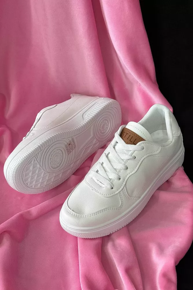 Купить Кеды женские, цвет белый, 248RR93 оптом - Фото №1