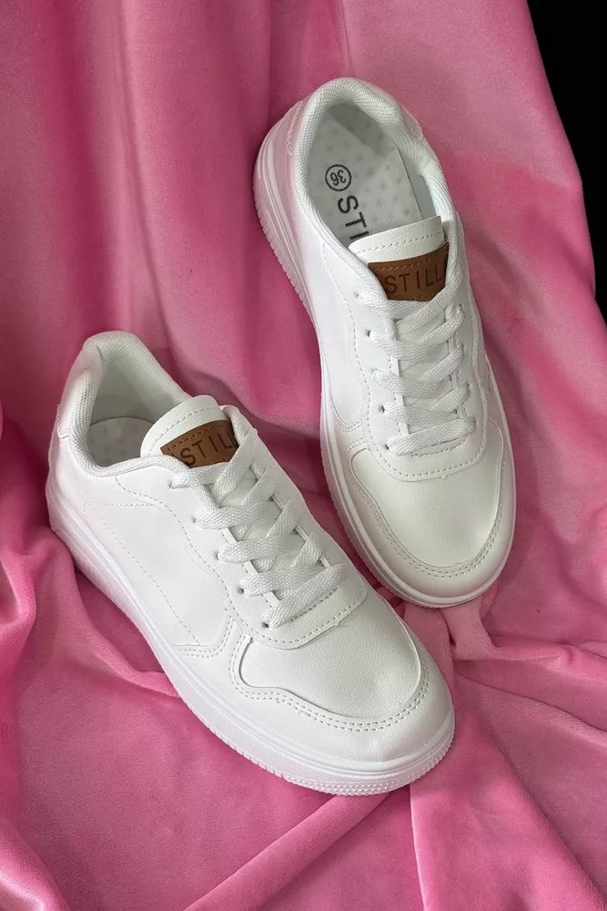 Купить Кеды женские, цвет белый, 248RR93 оптом - Фото №2