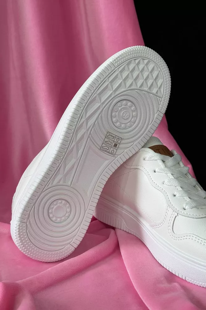 Купить Кеды женские, цвет белый, 248RR93 оптом - Фото №5