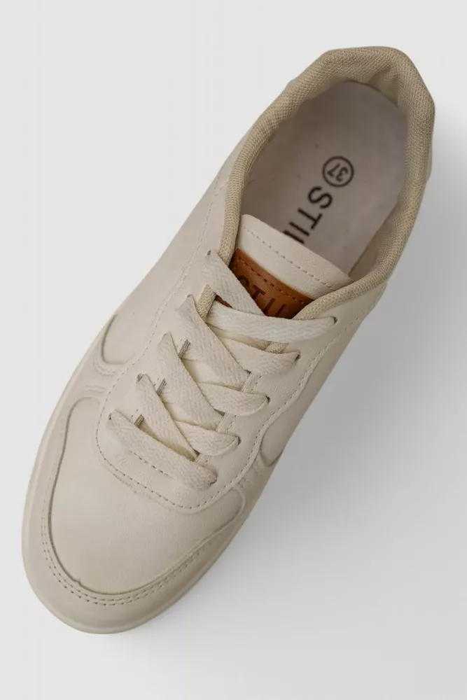 Купити Кеди жіночі, колір бежевий, 248RR93 оптом - Фото №2