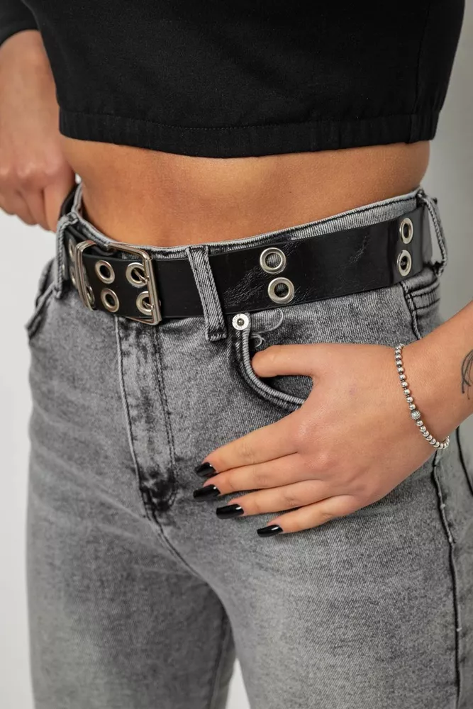 Купити Джинси жіночі Skinny, колір сірий, 244R00624 оптом - Фото №5