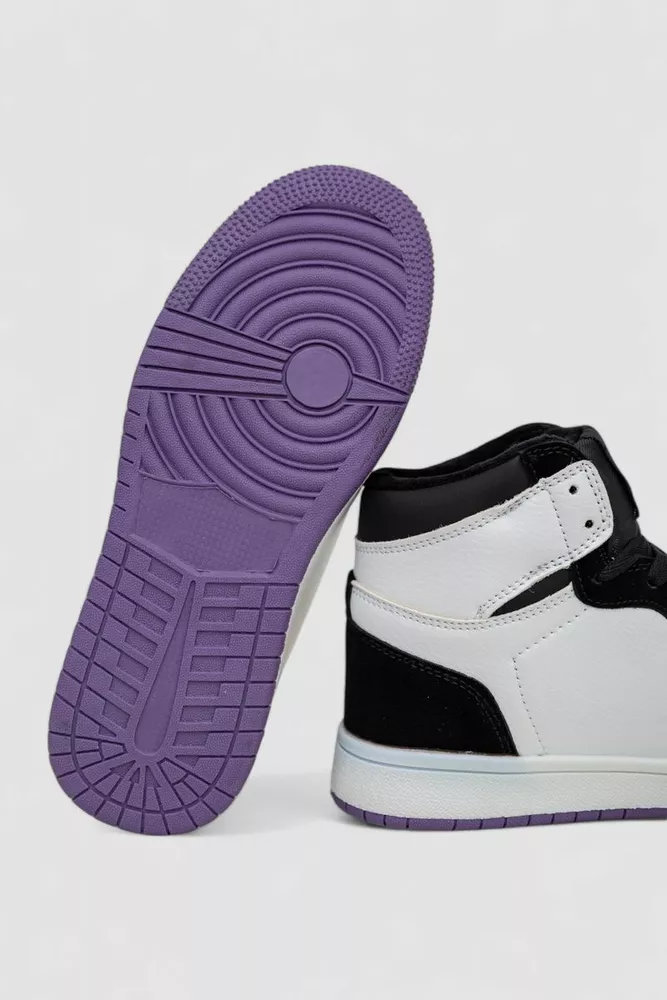 Купить Кроссовки женские зимние на меху  -уценка, цвет черно-белый, 248RHB470-U-4 - Фото №7