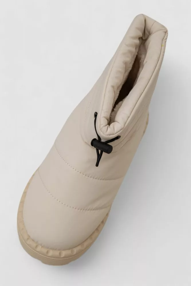 Купить Дутики женские зимние на меху  -уценка, цвет бежевый, 248RFM15-U-1 - Фото №2