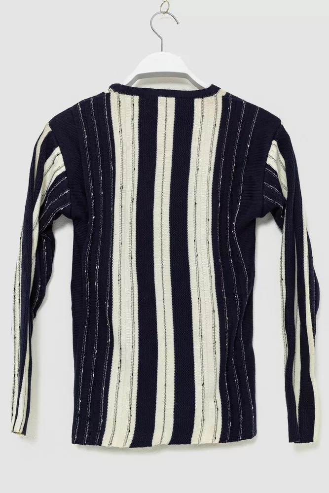 Купить Свитер мужской -уценка, цвет темно-синий, 201R005-U - Фото №5