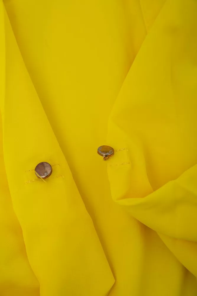 Купить Блуза классическая однотонная  -уценка, цвет желтый, 230R1110-U-40 - Фото №6