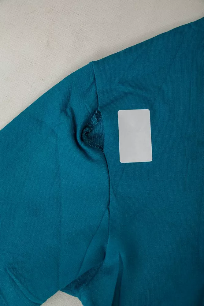 Купити Спортивний костюм жіночий двонитка  уцінка, колір бірюзовий, 214R1419-003-U-16 оптом - Фото №7