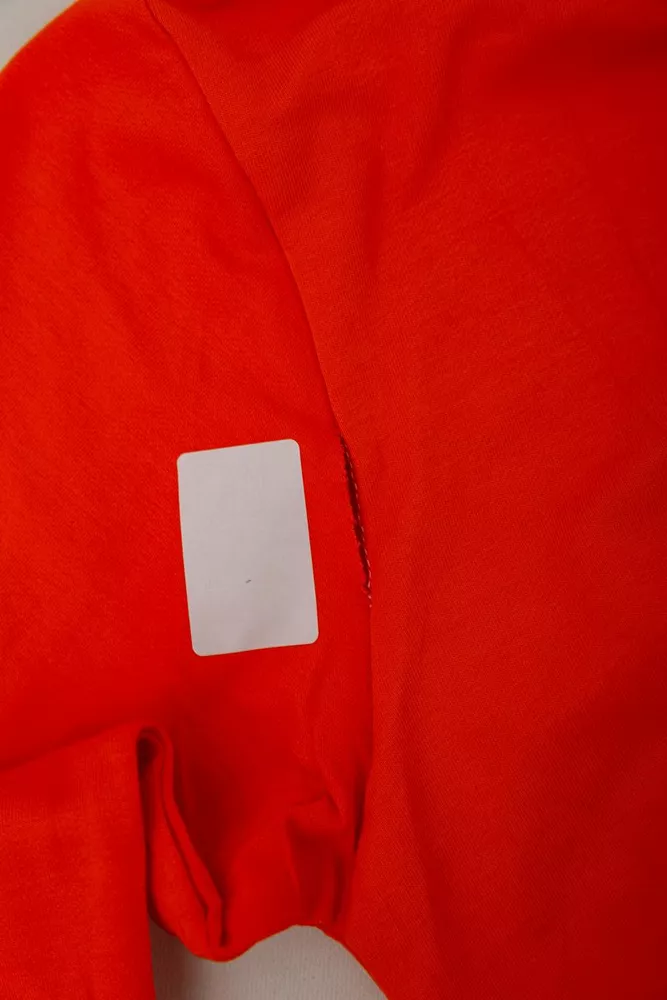 Купити Спортивний костюм жіночий двонитка  уцінка, колір помаранчевий, 214R1419-007-U-15 - Фото №7