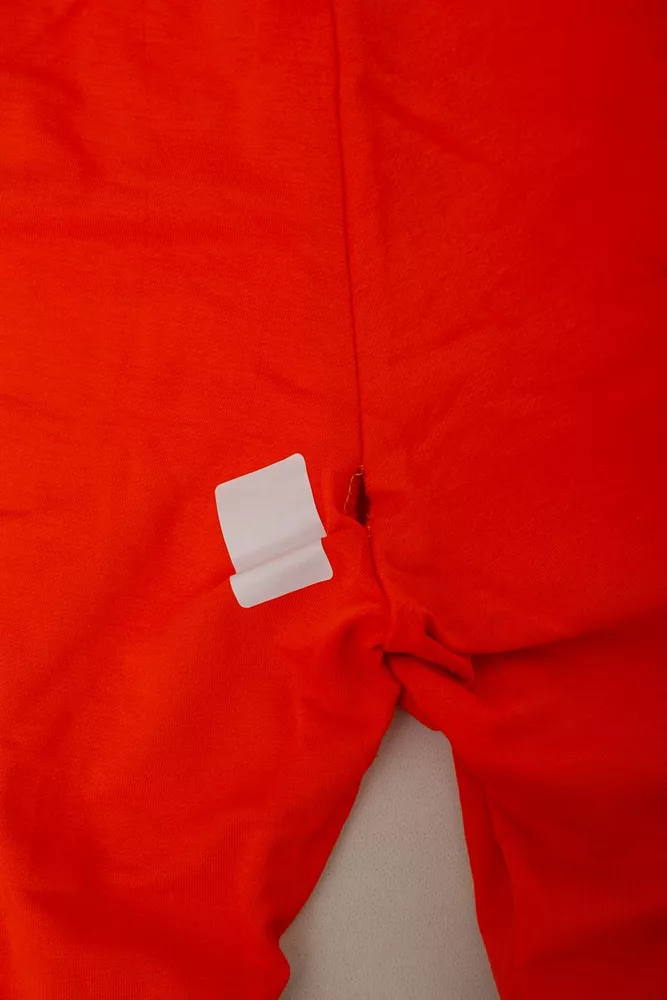 Купити Спортивний костюм жіночий двонитка  уцінка, колір помаранчевий, 214R1419-007-U-18 оптом - Фото №7