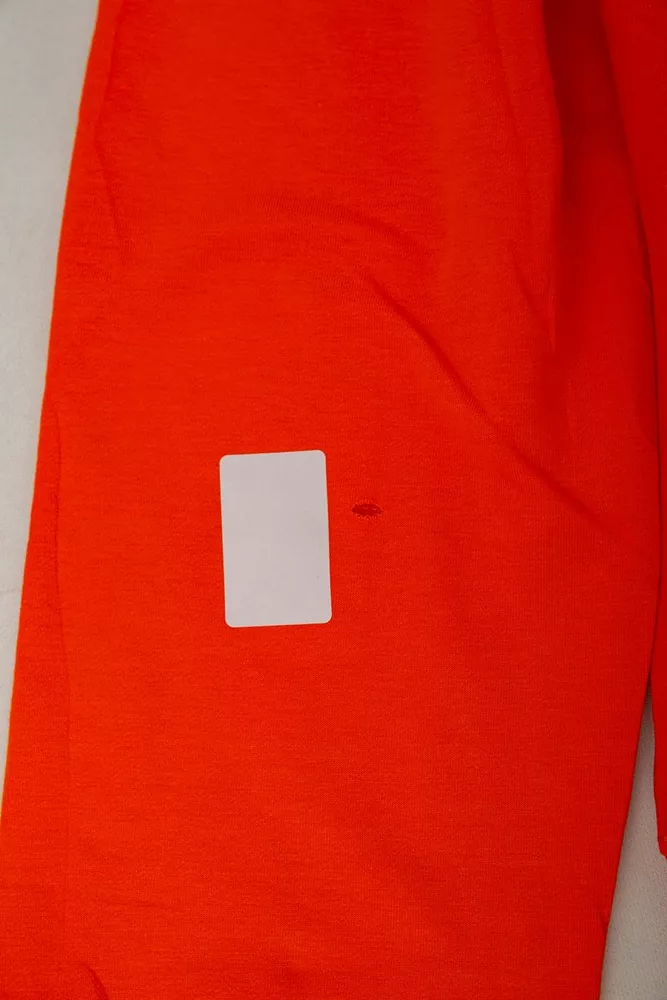 Купить Спортивный костюм женский двухнитка  -уценка, цвет оранжевый, 214R1419-007-U-22 - Фото №7