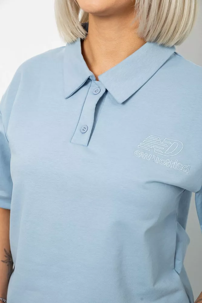 Купити Спортивний костюм жіночий, колір блакитний, 221R102-5 - Фото №5