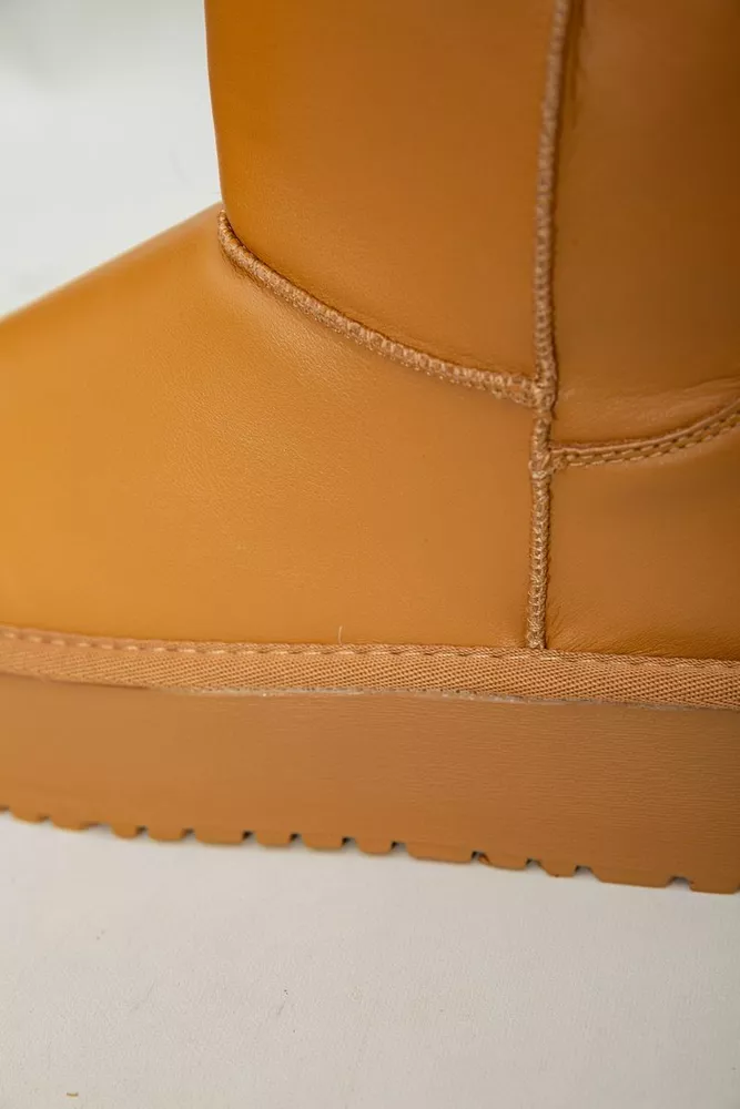 Купить Угги женские на меху  -уценка, цвет коричневый, 243RL954-U - Фото №8