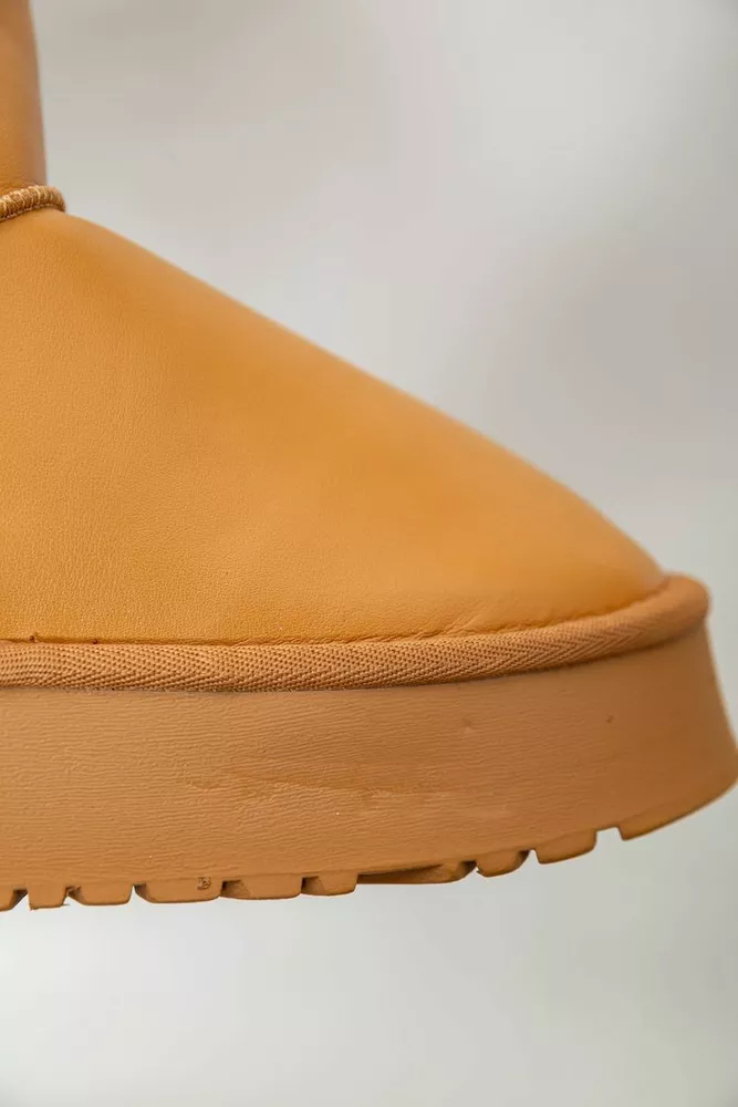 Купити Уггі жіночі на хутрі  -уцінка, колір коричневий, 243RL954-U-1 - Фото №7