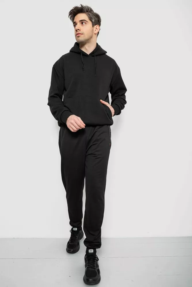 Купить Спортивные штаны мужские, цвет черный, 244R435 - Фото №2