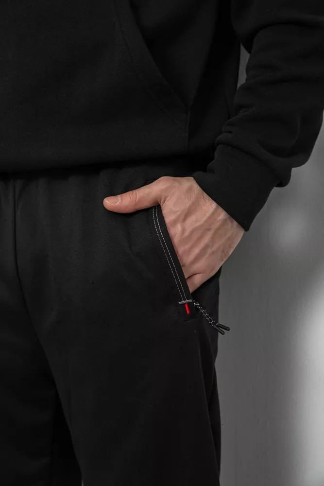 Купить Спортивные штаны мужские, цвет черный, 244R435 - Фото №5