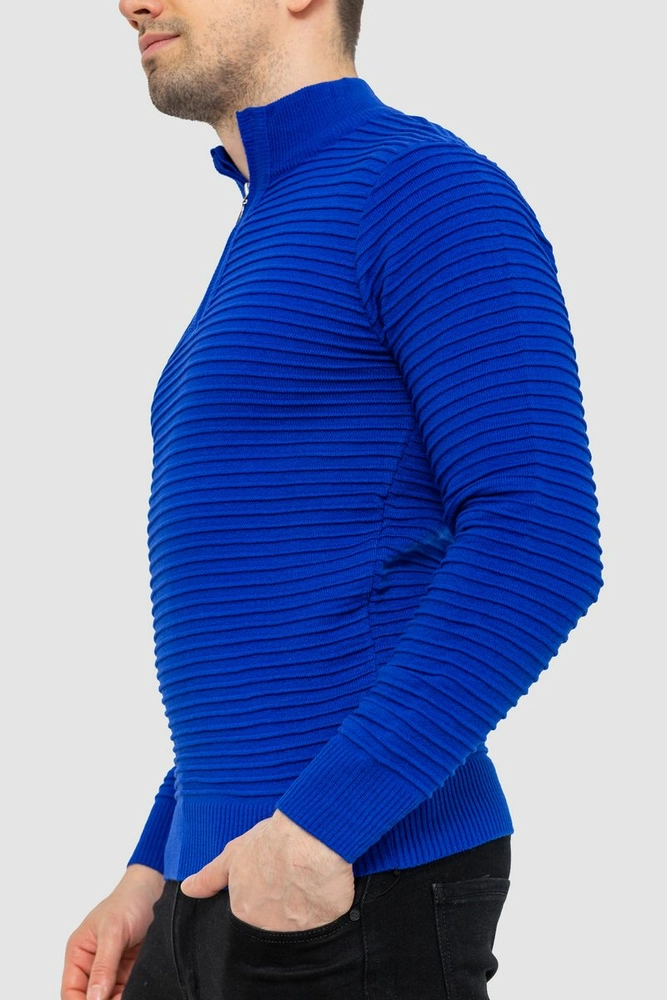 Купить Свитер мужской, цвет электрик, 214R04054 оптом - Фото №3