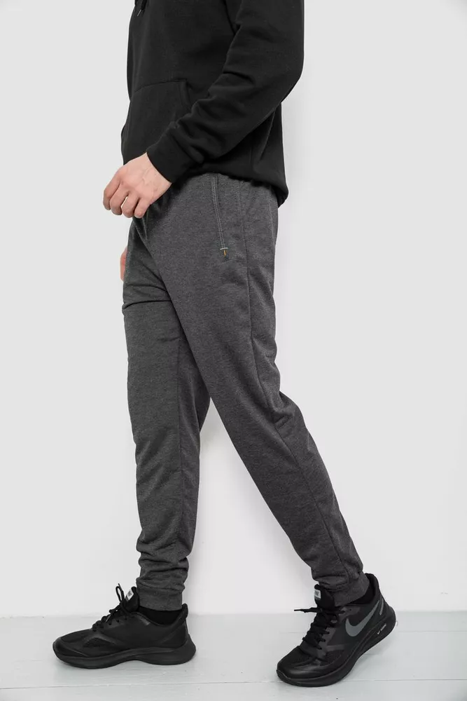 Купити Спортивні штани чоловічі, колір сірий, 244R435 - Фото №3