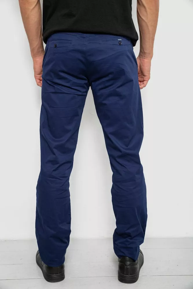 Купить Брюки мужские классические, цвет синий, 243RXK39-6-1 - Фото №4